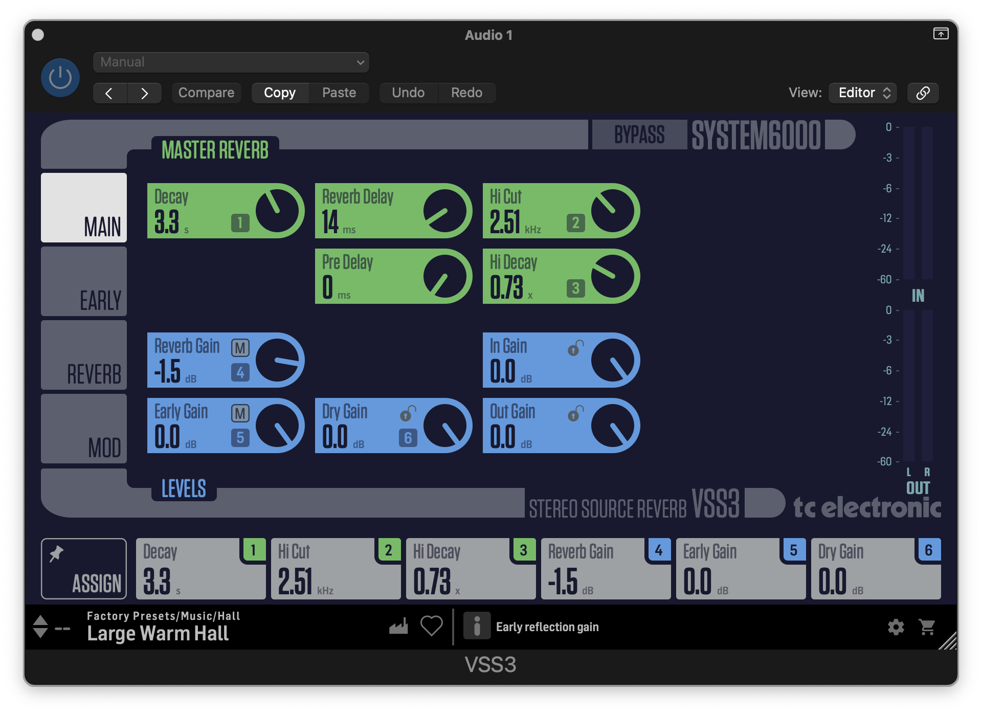TC Electronic VSS3 Space Simulation Reverb